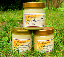 Honig von eigenen Bienen